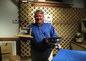 The Frank Peters Sportsmanship trophy, named for one of the club s founding fathers, went to Charlie DeArmon for his enthusiasm for sailing and his commitment to racing at HSA.