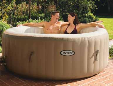 PORTABLE SPAS PURESPA PureSpa provides relaxation at the touch of a button.