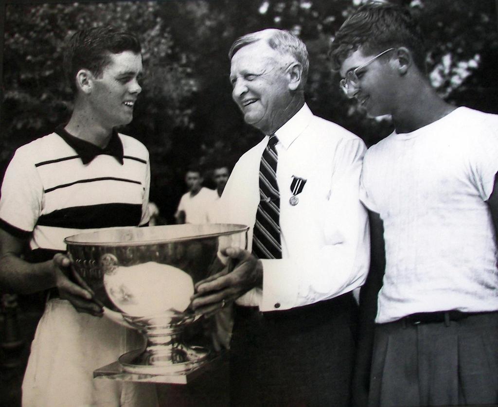 Gay Brewer s incredible career began with numerous junior golf titles, including three consecutive Kentucky High School Golf Boys Championships from 1949-1951, a feat which has never been equaled.