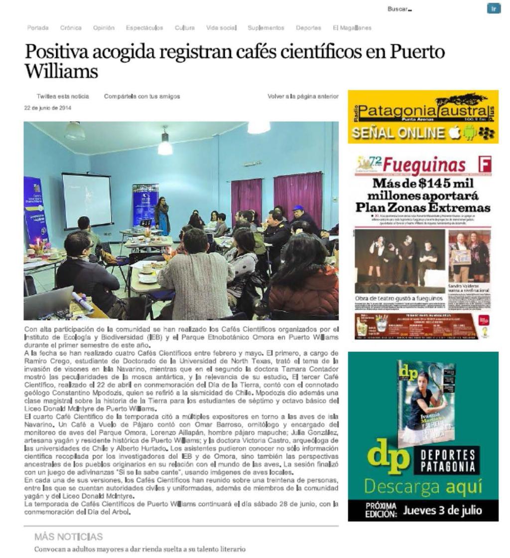 22 of June 2014, La Prensa