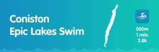 - Terms and conditions of Entry EPIC Lakes Swim Coniston Welcome to the Epic Lakes Swim Series at Coniston We would like to wish all of you who have entered this event good luck with your final