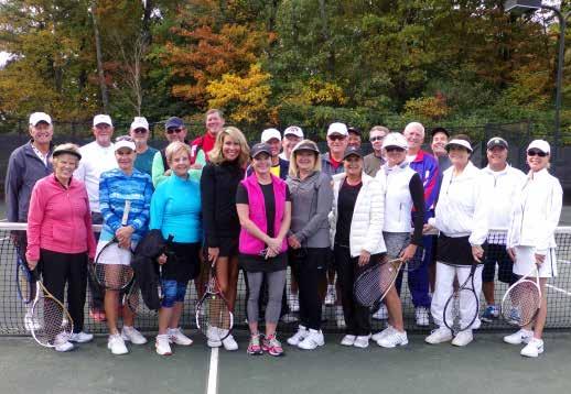 TENNIS AT THE TOP by Terry Fugate B-LEVEL LADIES CLINIC: This year we will continue to offer the Monday B-Level Ladies Clinic.