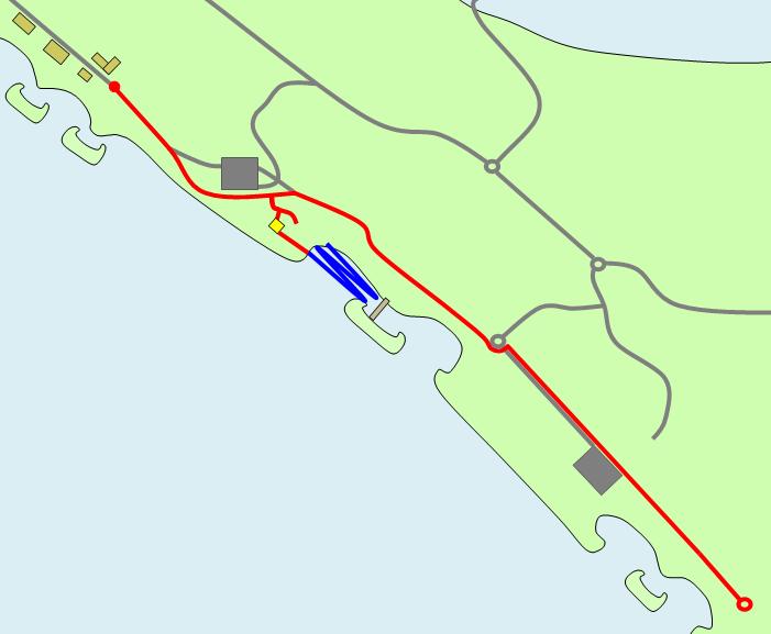 AQUATHLON COURSE MAPS SPRINT AQUATHLON: Sentosa Gateway 750m Swim / 5km Run