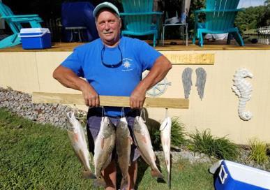 Fishing Reports The Lynnhaven has gone to the dogs, or should I say- puppies Episode 1: With the weather cooling and the tides unusually high, it was time to explore some grassy knolls around the