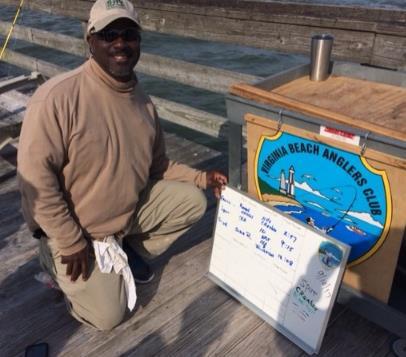 September VBAC/Lynnhaven Pier Tournament Results September 10 th The September tournament was a little tough due to weather conditions.