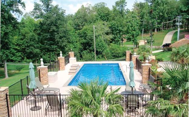 This helps avoid many of the common problems that concrete pool owners experience with cracks and leaks.