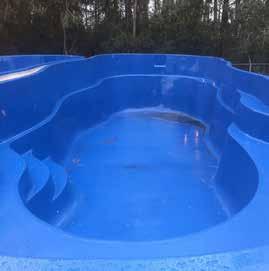 Fiberglass Pool Construction Comparative San Juan Other Features Fiberglass Pools Fiberglass Pools Fiberglass Layers of strand mat Combination of chopped and woven roving and/or composite fiberglass