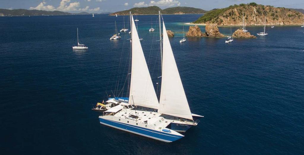 All Star Cuan Law / British Virgin Islands With its beautiful clear waters and
