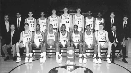 ALL-TIME TOURNAMENT FIELD TEAM CHAMPIONS 171 1989 CHAMPIONSHIP GAME, April 3 at Seattle.