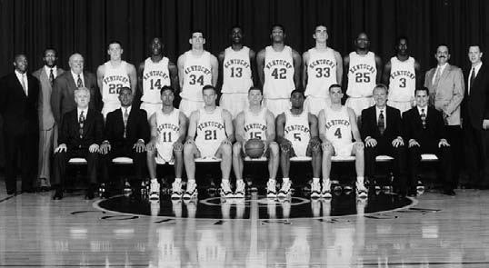 ALL-TIME TOURNAMENT FIELD TEAM CHAMPIONS 175 1998 CHAMPIONSHIP GAME, March 30 at San Antonio.