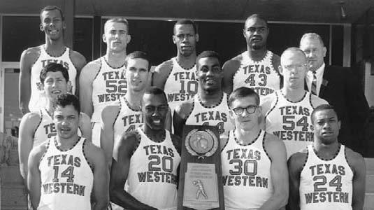 168 ALL-TIME TOURNAMENT FIELD TEAM CHAMPIONS 1966 CHAMPIONSHIP GAME, March 19 at College Park, MD.