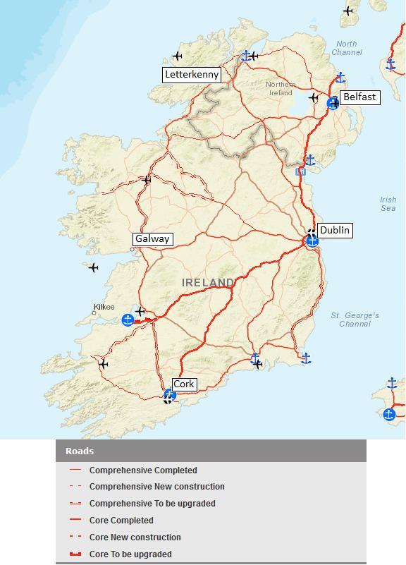 1 Introduction This document presents the for the Trans-European Transport Network (TEN-T) Priority Route Improvement Project, Donegal.