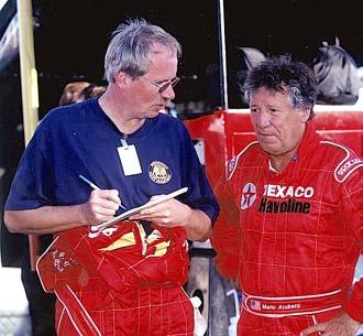 Mario tickled the devil lots of times, says Bobby Unser with a chuckle. He was a loose wire, kinda reckless, like a lot of us were.
