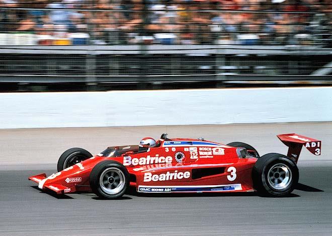We d missed the show at Indy that year with our roadster and tried several guys in it but the only person to make it go fast was Rodger Ward and he didn t like it.