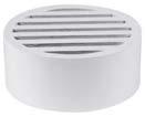 79230 3" 20 5 79240 4" 20 10 PVC PIPE FIT FLOOR STRAINER Creates a permanent, disruption-free waste