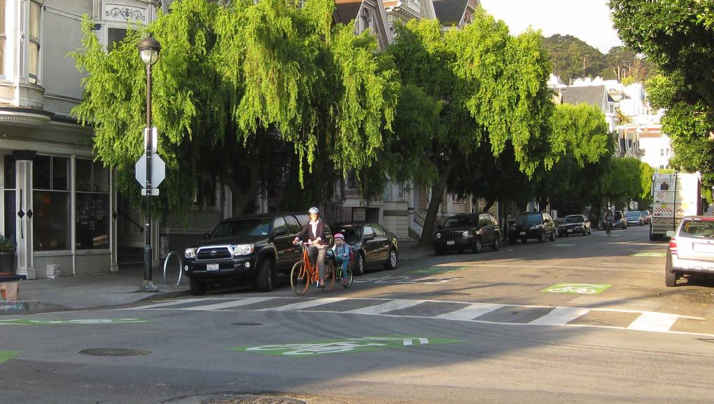 WHAT IS A EIGHBORWAY? The SFMTA is hoping to apply the neighborway concept to to create a safe, pleasant north-south route for people walking and biking in the Inner Richmond.