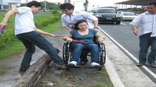 1 No infrastructure for disabled people is available 2 Limited