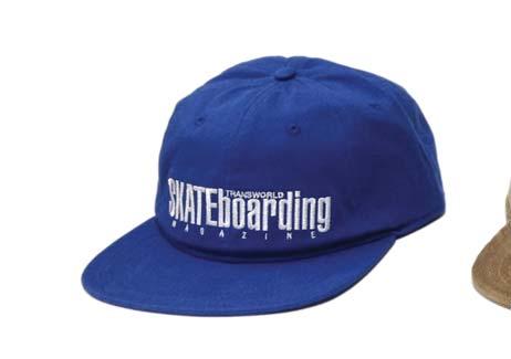 SKATEBOARDING HAT - CORDUROY TWSCAP002 TRANS WORLD HAT -