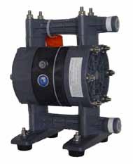with a maximum flow rate of 814 l/m. pumps are available in Polypropylene, Groundable Acetal, Aluminium, Stainless Steel, Cast Iron and PVDF.