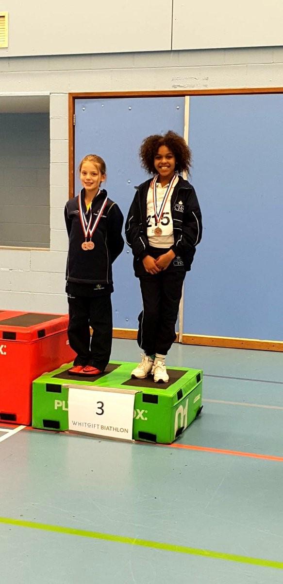 team Gold medallists Amelia M, Marion C, Ciara S Amelia 1st individual U15 Sophia L 3rd