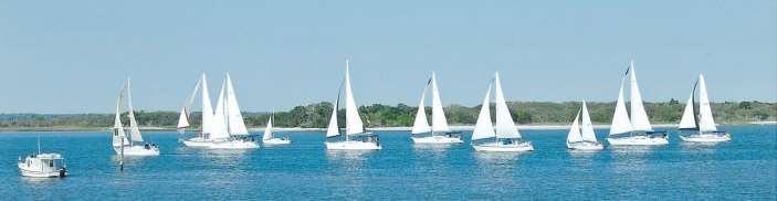 The 2018 Ocean Challenge on the 20th with boats from our club and the Golden Isles Sailing Club in St.