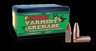 The VARMIN-A-TOR is back in 22 caliber 40-grain and 50-grain, 6mm 58-grain and 72-grain, with all new 20 caliber 32-grain.