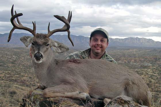 Tony White hunted Sonora Mexico and successfully brought home this Coues deer using a 270 WSM and a 130 gr. TSX bullet.