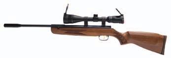 Beeman HUNTING PLINKING / TARGET PRACTICE RX-2 air rifle Has a gas piston in place of the metal spring, delivering smoother shooting characteristics. Scoped or unscoped. Scoped gun incl.