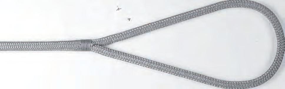 LIROS Porto 00133 Very easy to handle 100 % Polyester mooring or anchor line. Extremely strong and abrasion resistant, will not stiffen up. Special twist construction for high stretch.