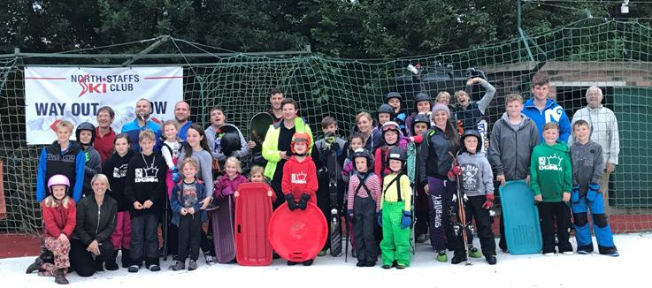 We had a Scrumptious Schussing Strawberry Soiree The final Freestyle Friday of the season saw members: new and old, freestylers, skiers, snowboarders and non skiers, gathering at the