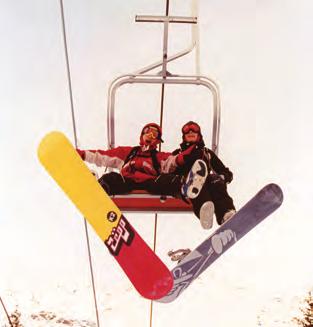 In 1983, less than 10 percent of ski hills allowed people to use snowboards.
