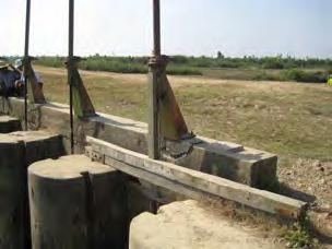 - There is no sluice damage by Nargis cyclone. Labutta South Polder Gantate Sluice Gate - Gantate sluice located at west side of Labutta (south) polder and consist of 3 openings.