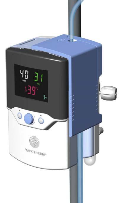 Precision Flow Summary: Comprehensive High Flow Therapy Device Integrates flow control, gas blending, humidification and monitoring Comprehensive safety features Intuitive display, easy