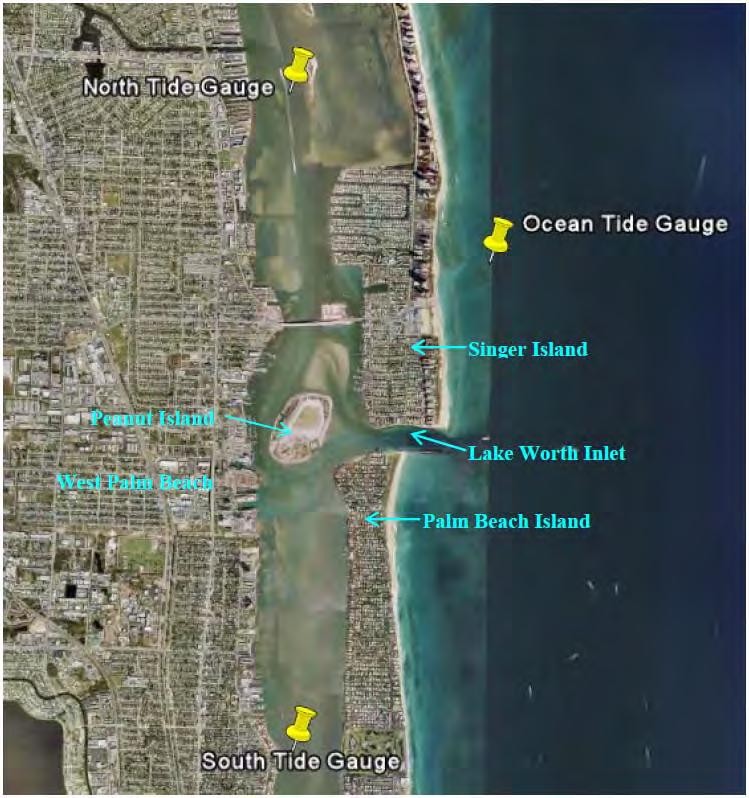 DRAFT Hydrodynamic Model Calibration and Verification Calibration and verification time periods were selected in order to make use of the physical oceanographic data collected in the Lake Worth Inlet