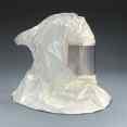 Sealed Seam hoods made of Tychem SL chemical barrier fabric Grinding