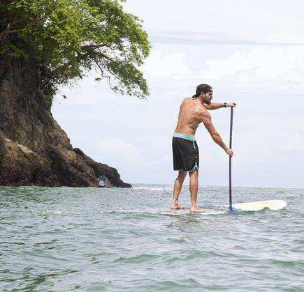 Stand Up Paddle Boarding SCENIC COASTLINE WORKOUT Paddle board on Costa Rica's most lush coastline.