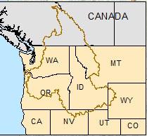Columbia River Basin Columbia and Snake Rivers Drains 258,000 square miles, spans 6 states and the Province of British Columbia You are sitting