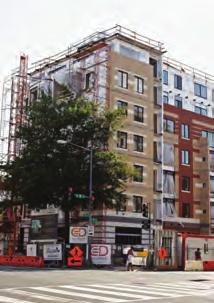 The Northern Exchange condominium under construction at 14th and R Sts.