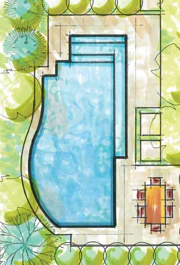 Meanwhile, the Zen pool s sophisticated shape and inspired edges make it a stunning addition to any home s backyard.