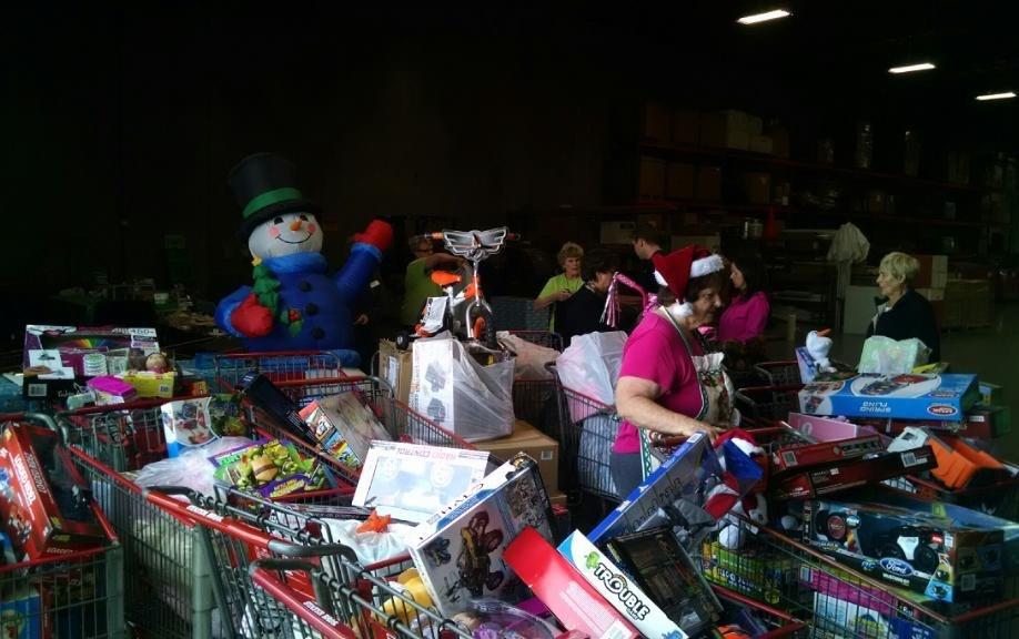 final distribution of toys