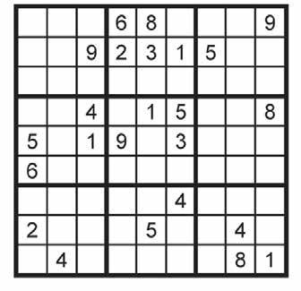 Each digit may appear only once in each row, each column, and each 3x3 box. License Number: M39204 Your professional, hometown plumbing company.