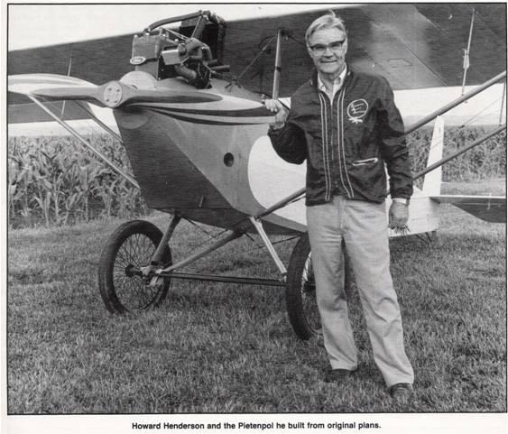 Twenty Years Ago-March 1989 by Del Schmitz Bernard Pietenpol flew the first version of his now classic Air Camper in the summer of 1929.