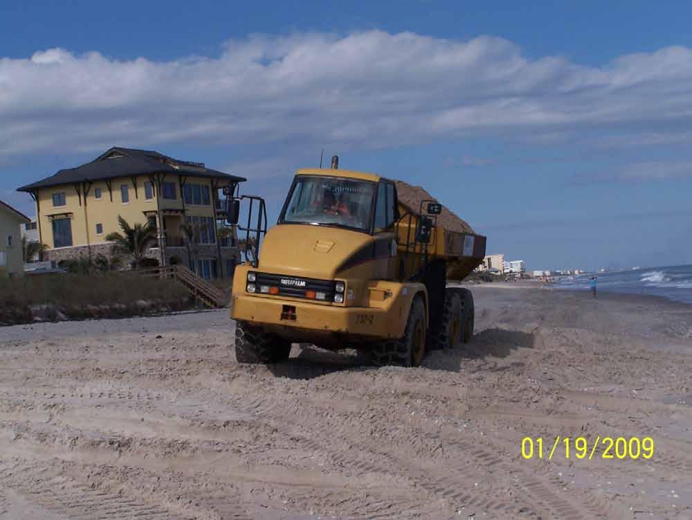 Things Learned Truck-Hauling over 1 Million Cubic Yards of Sand for Emergency Beach and Dune