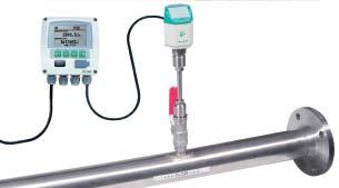 Mobile use 3 Solution for large pipe diameters 4 By means of quick couplings the compressed air counter can be integrated quickly into the feed hose of a machine.