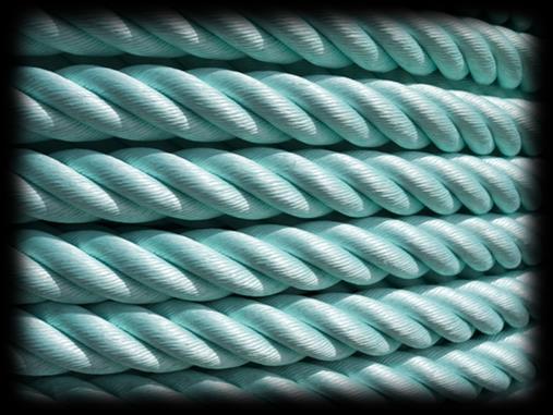 Product Type Polyamide/ Nylon Three-Strand Rope Description: Nylon synthetic, twisted