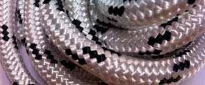 TRECCIA EUROLIGHT/ polyester braid Description: polyester braid manufacturing medium tenacity, bright with white core.