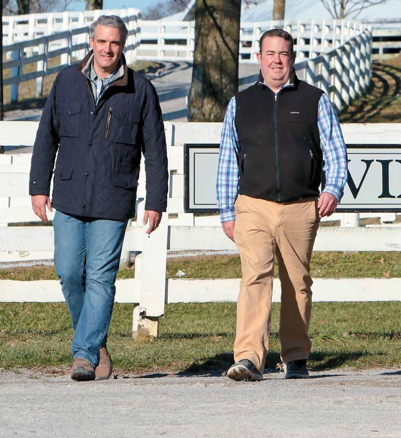 Ashview Farm s Wayne Lyster and family savor the success of Runhappy, winner of the
