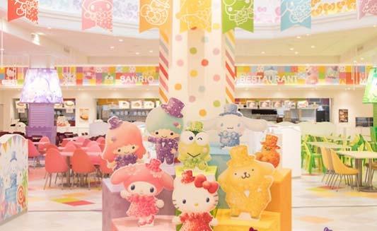*Duty Free, Currency Exchange, Wifi available Sanrio World Rainbow Restaurant Limited goods that can only be acquired in