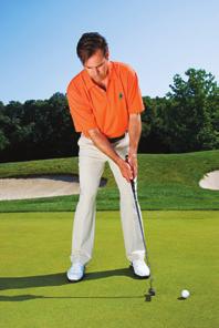 the ball to land) and your weight shifted onto your back foot.