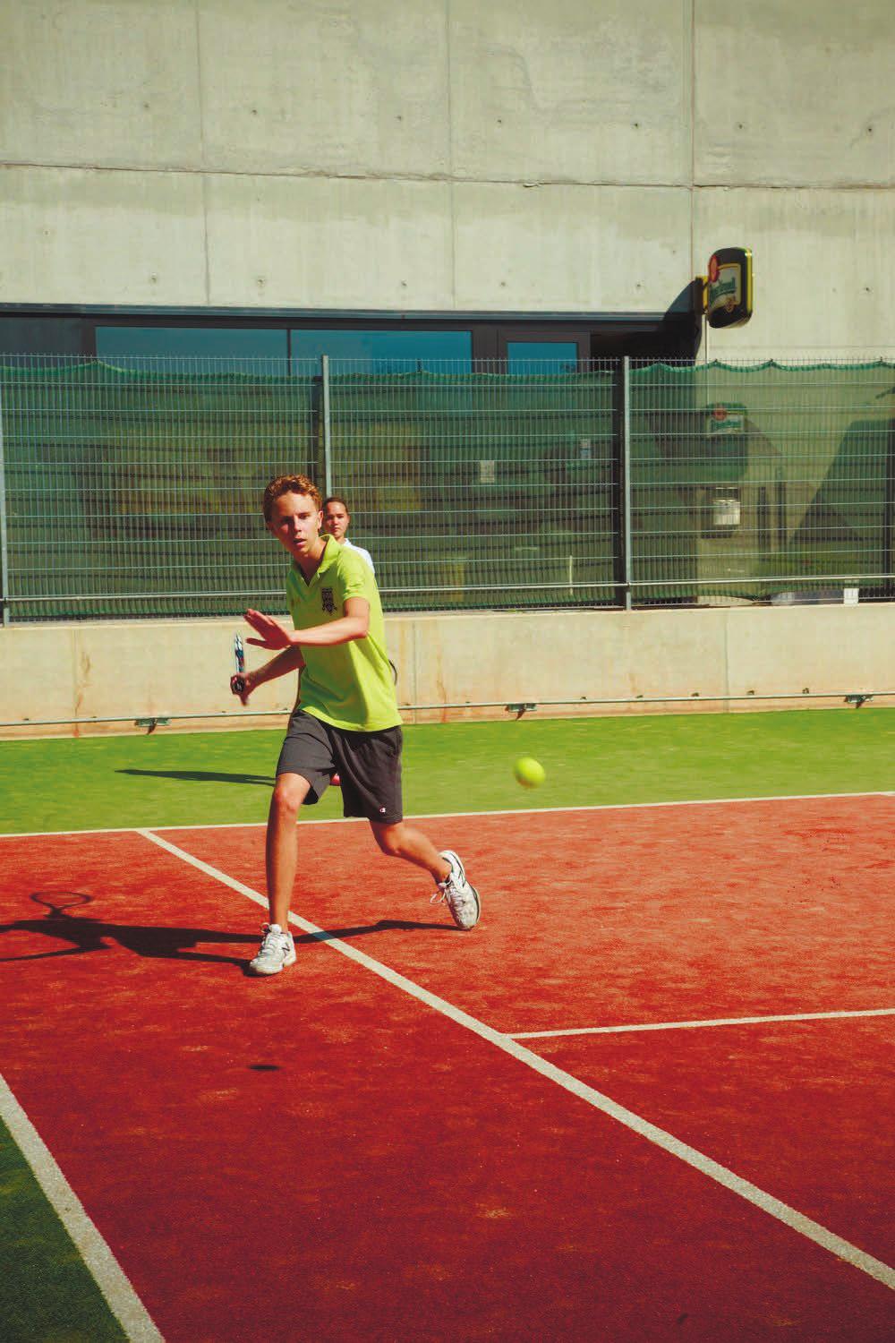 for the game. Our tennis camp in Prague operates in July and August and recruits teenagers from the age of 14.